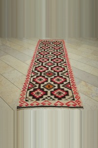 Colourful Turkish Runner Rug 3x10 Feet 97,295 - Turkish Rug Runner  $i