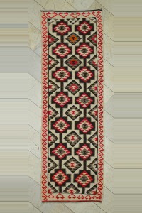 Colourful Turkish Runner Rug 3x10 Feet 97,295 - Turkish Rug Runner  $i