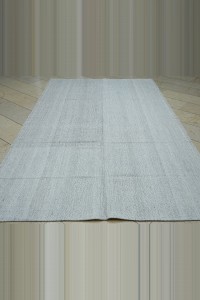 Cotton Goat Hair Rug 6x10 Feet 180,310 - Grey Turkish Rug $i