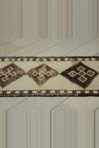 Cream Brown Rug Runner 3x10 Feet 85,307 - Turkish Rug Runner $i