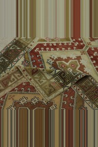 Daisy Pattern Rug 4x6 107,175 - Turkish Carpet Rug  $i