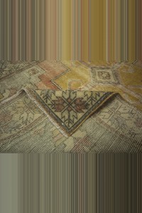 Dark Color Oushak Rug 4x7 125,222 - Turkish Carpet Rug  $i