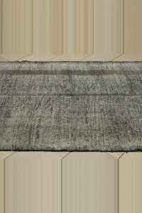 Dark Gray Turkish Kilim Rug 5x10  154,306 - Grey Turkish Rug  $i