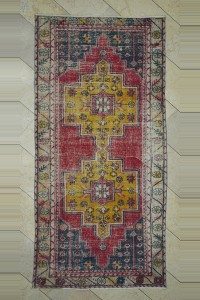 Turkish Carpet Rug Dark Oushak Rug 4x8 Feet 123,253