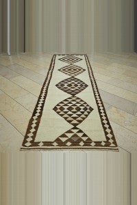 Diamond Pattern Rug Runner 3x11 Feet 104,345 - Turkish Rug Runner  $i