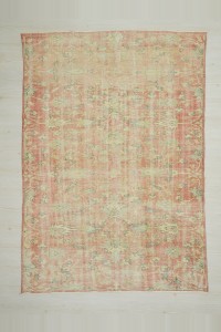 Distressed Oushak Rug 6x9 188,274 - Oushak Rug $i