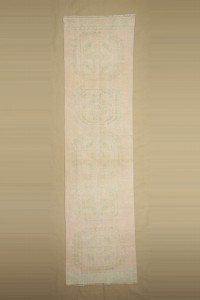 Turkish Rug Runner Distressed Turkish Oushak Runner Rug 3x12 Feet 88,360
