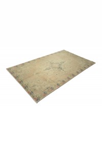 Distressed Turkish Rug 4x7 Feet 134,225 - Turkish Carpet Rug $i