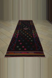 Embrodiery Kilim Rug Runner 4x12 Feet 119,370 - Turkish Rug Runner  $i