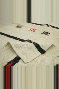 Embrodiery on Hemp Rug 5x14 Feet 145,420 - Turkish Hemp Rug $i