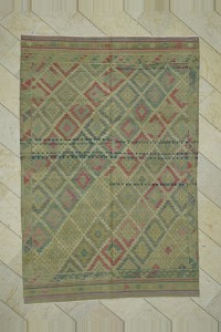 Turkish Kilim Rug Ethnic Kilim Rug 6x10 Feet 190,293