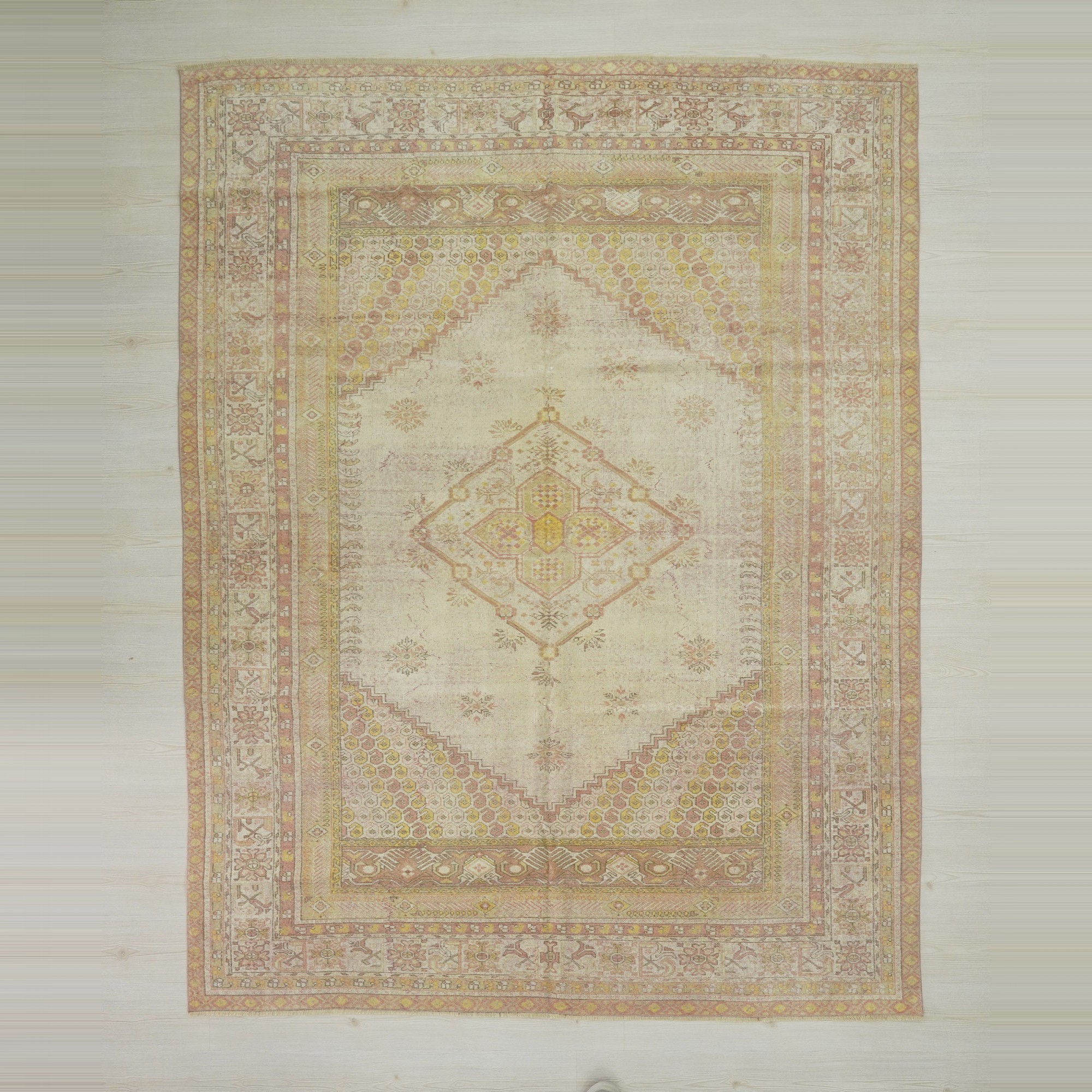 Extraordinary Oushak Rug 7x9 214,275 - Oushak Rug