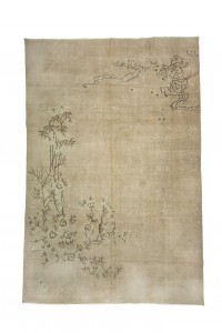 Extraordinary Turkish Rug 7x11 Feet 218,319 - Oushak Rug $i