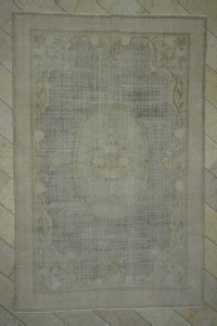 Faded Blue Oushak Rug 7x11 Feet 220,338 - Oushak Rug $i