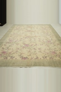Faded Oushak Carpet Rug 8x10 Feet  244,314 - Oushak Rug  $i