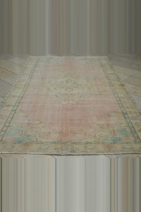 Faded Oushak Rug 6x9 Feet 173,276 - Oushak Rug $i