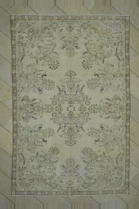Faded Oushak Rug 7x10 Feet 202,308 - Oushak Rug $i