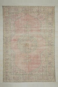 Faded Oushak Rug 7x10 Feet 205,296 - Oushak Rug $i
