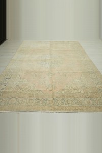 Faded Terracotta Oushak Rug 7x10 Feet 202,297 - Oushak Rug $i