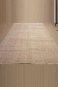Faded Turkish Carpet Rug 7x10 Feet  217,312 - Oushak Rug  $i