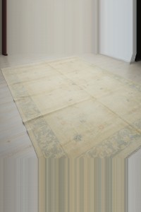 Faded Turkish Oushak Rug 8x11 Feet 244,330 - Oushak Rug $i