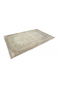 Faded Vintage Oushak Rug 6x10 Feet 190,296 - Oushak Rug $i