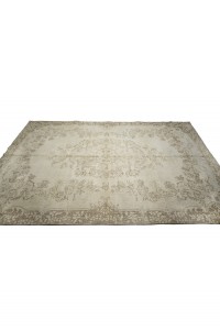 Faded Vintage Oushak Rug 6x10 Feet 190,296 - Oushak Rug $i