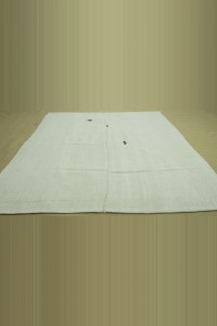 Fancy Embrodiery on Hemp Area Rug 5x8 Feet 160,247 - Turkish Hemp Rug $i