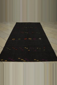 Farmhouse Goat Hair Kilim Rug 5x10 Feet 144,291 - Goat Hair Rug $i