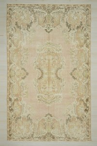 Farmhouse Rug 6x10 Feet 190,309 - Oushak Rug  $i