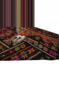 Flat weave Turkish Kilim Rug 5x12 Feet 164,357 - Turkish Kilim Rug  $i
