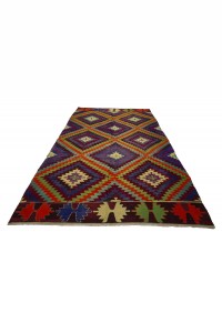 Flat weave Turkish Kilim Rug 6x9 Feet  165,286 - Turkish Kilim Rug  $i
