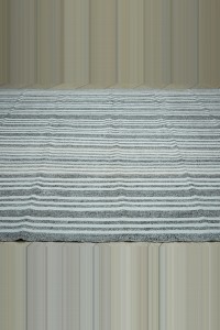 Flatweave Turkish Grey Rug 8x11 Feet 244,324 - Grey Turkish Rug $i