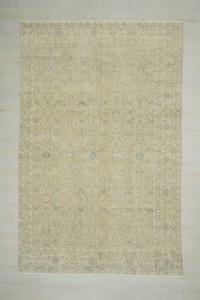 Floral Motif Oushak Rug 7x10 Feet 203,314 - Oushak Rug $i
