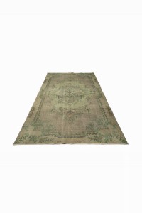Floral Vintage Area Rug 6x9 Feet 172,288 - Oushak Rug $i