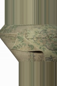 Floral Vintage Area Rug 6x9 Feet 172,288 - Oushak Rug $i