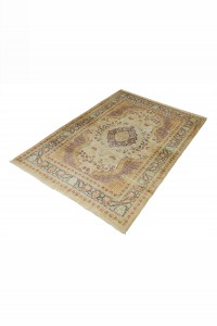 Floss Silk Rug  4x6 125,178 - Turkish Carpet Rug  $i
