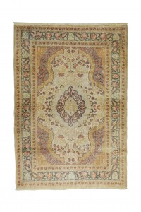 Turkish Carpet Rug Floss Silk Rug  4x6 125,178