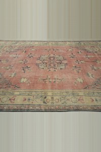 Flower Pattern Oushak Rug 8x12 Feet 240,362 - Oushak Rug $i