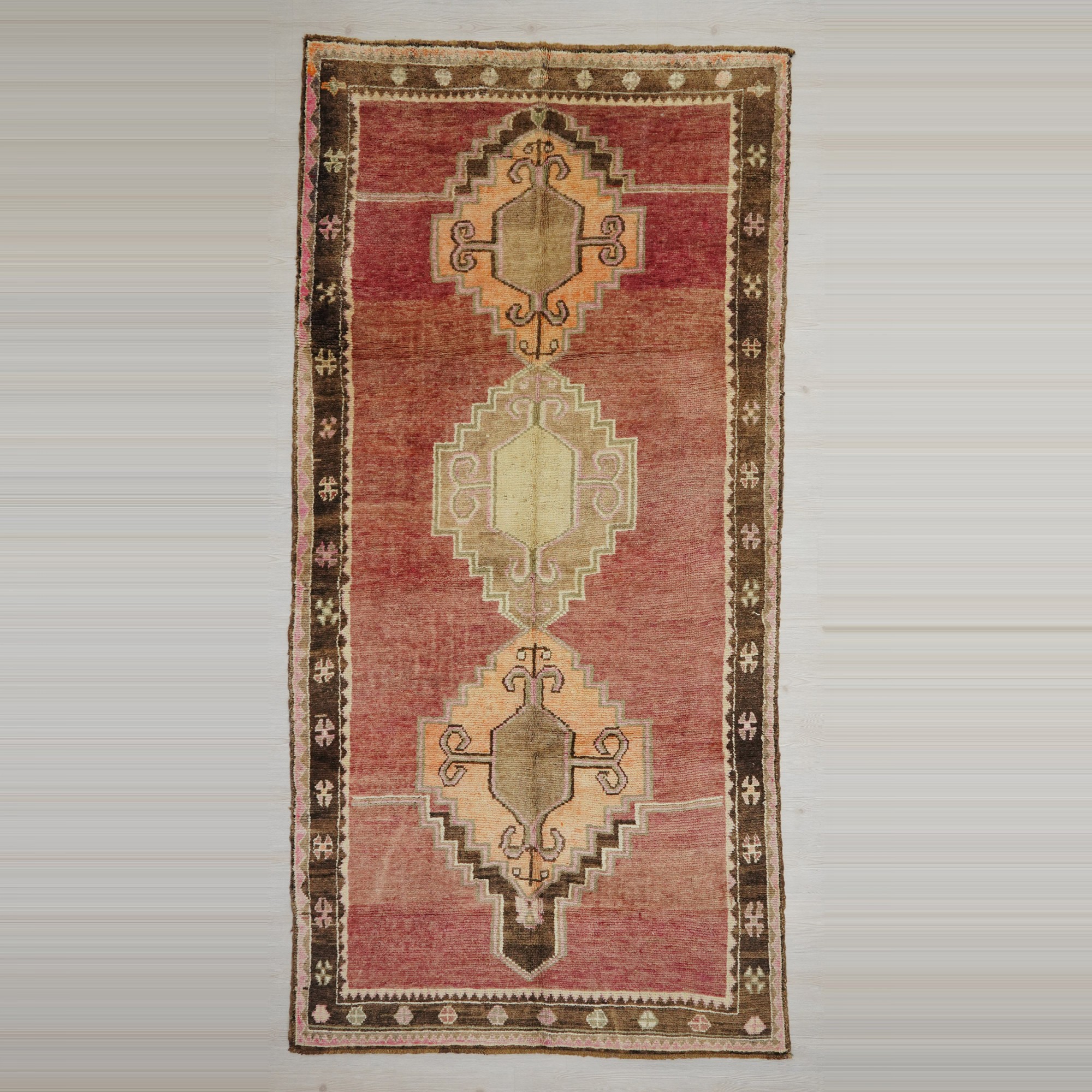 Gabbah Style Turkish Kars Carpet Rug 5x11 163,330 - Turkish Carpet Rug