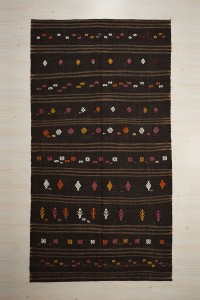 Goat Hair Rug Gaot Hair Woven Kilim Rug 5x9 154,286