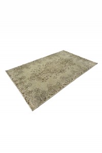 Geometric Turkish Rug 5x8 Feet 160,252 - Oushak Rug $i