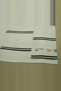 Goat Hair Stripes on Hemp Rug 7x10 Feet 220,300 - Turkish Hemp Rug $i