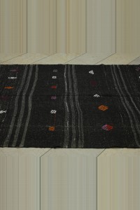Goat Hair Woven Turkish Kilim Rug 5x10 Feet 149,315 - Goat Hair Rug $i