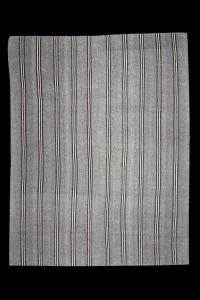 Grey Turkish Rug Gray Anatolian Kilim Rug 7x10 Feet 226,290