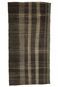 Goat Hair Rug Gray And Brown turkish Kilim rug 6x12 Feet  192,380