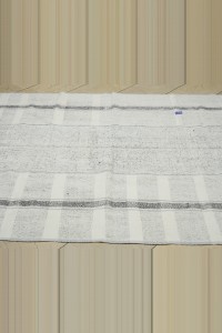 Gray And White Kilim Rug 5x8 Feet 163x255 - Grey Turkish Rug $i