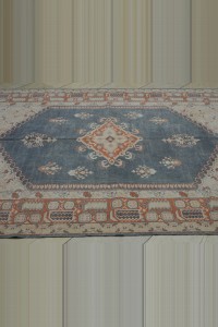 Gray/blue Oushak Carpet Rug 7x9 198,274 - Oushak Rug $i