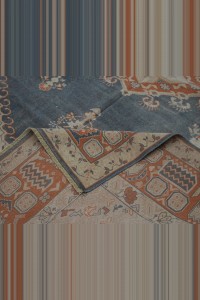 Gray/blue Oushak Carpet Rug 7x9 198,274 - Oushak Rug $i