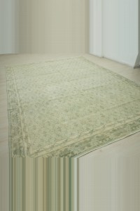 Green/blue Turkish Oushak Carpet Rug 9x11 Feet 257,350 - Oushak Rug $i